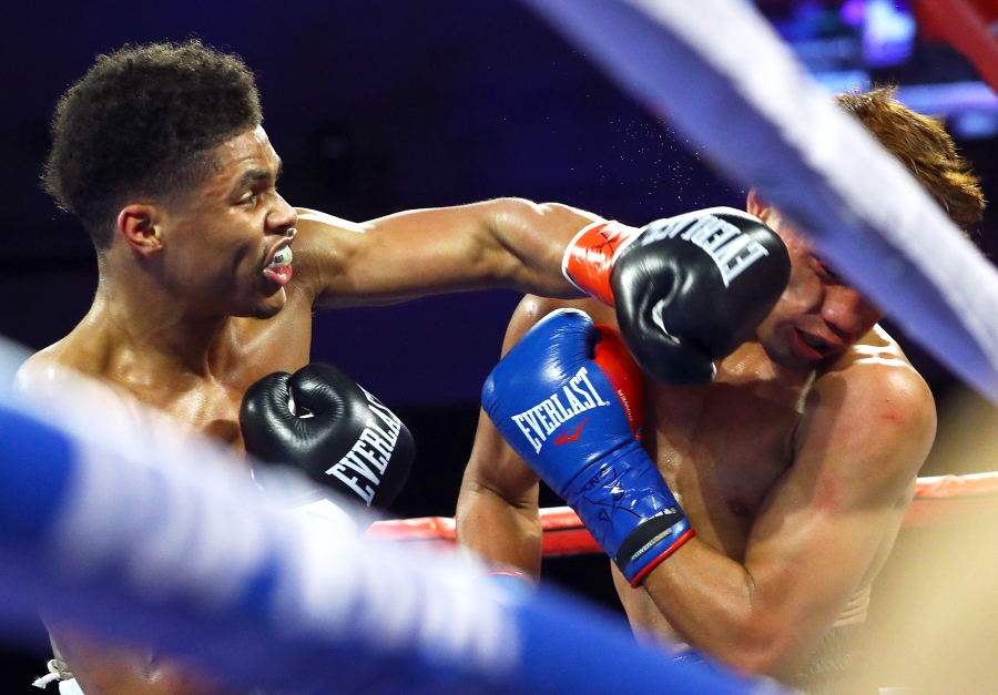 Shakur Stevenson Earns TKO Against Jessie Cris Rosales