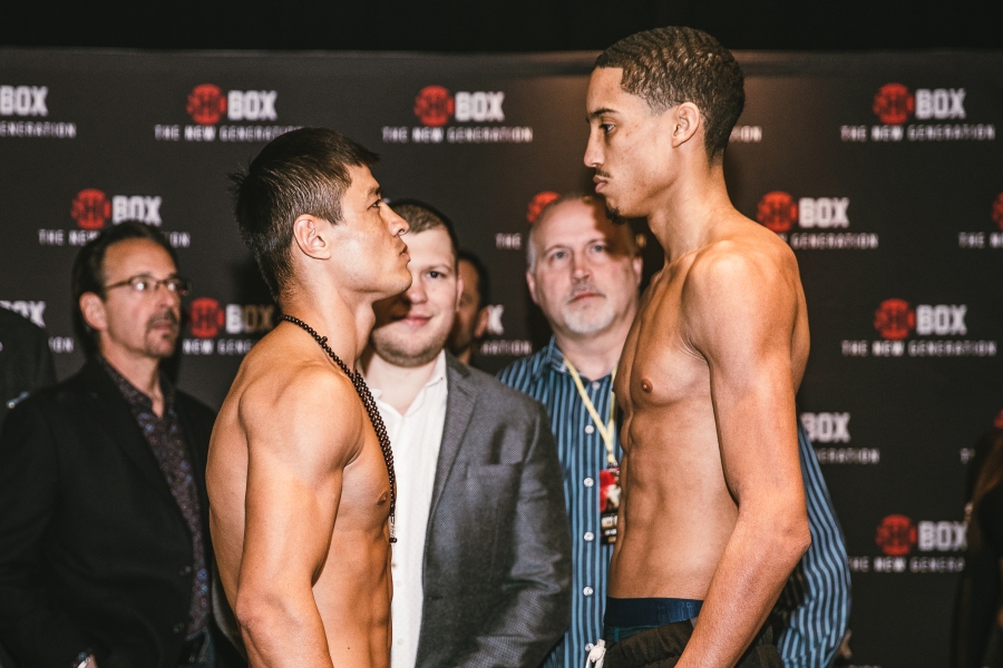 Shohjahon Ergashev vs. Mykal Fox Official Weights, Quotes and Photos