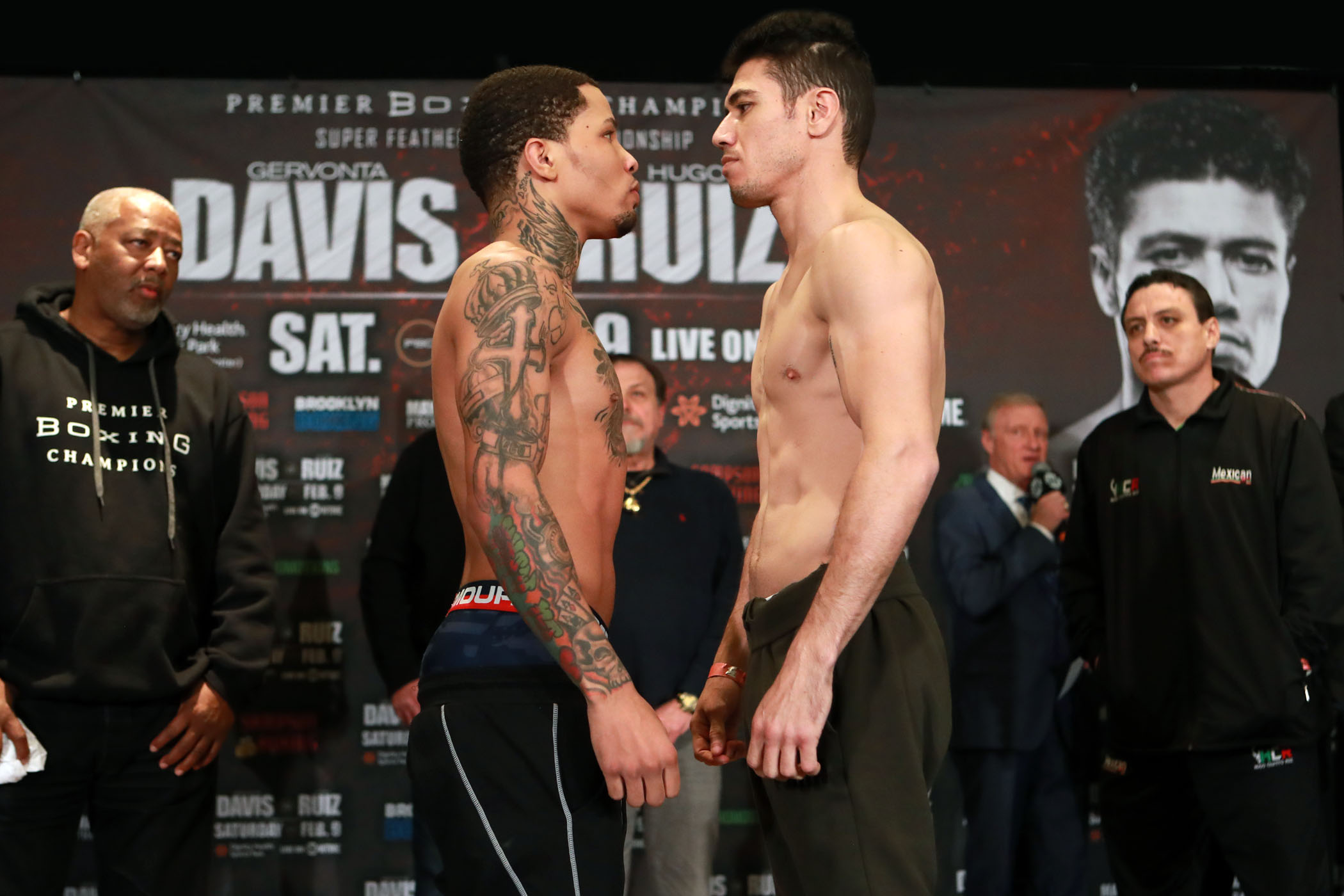 Gervonta Davis vs. Hugo Ruiz Final Weights, Quotes & Photos
