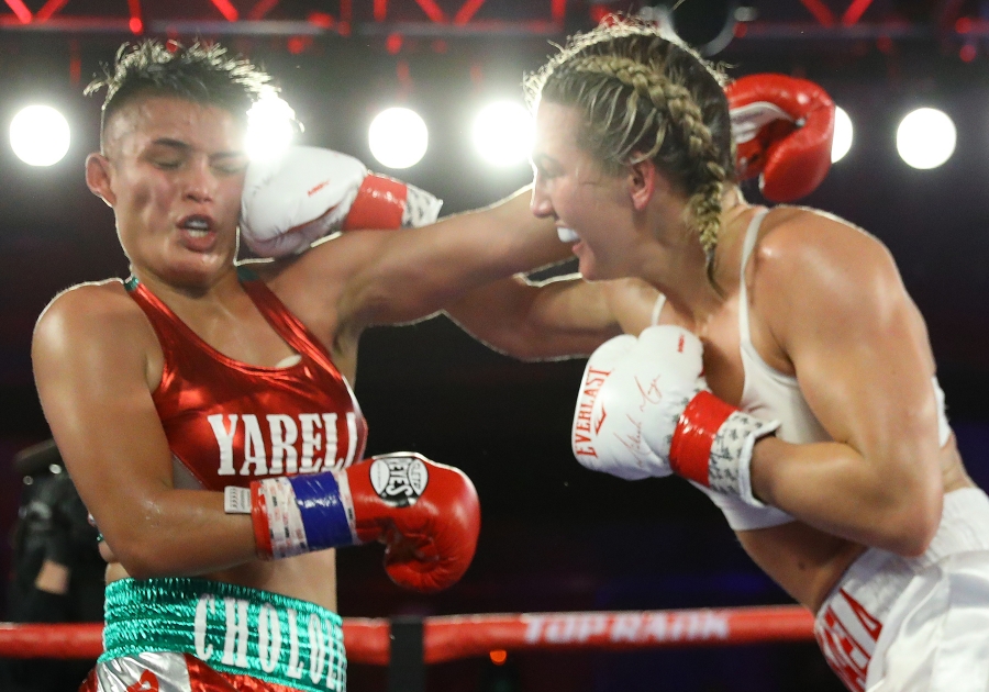 Mikaela Mayer Defeats Tough Yareli Larios by Decision