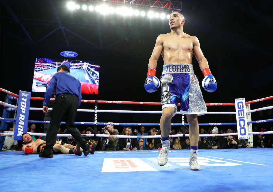 The Teofimo Lopez Takover Continues with TKO Win over Diego Magdaleno