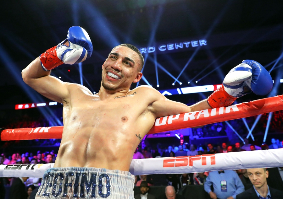 Fellow Top Rank fighter Teofimo Lopez joined Vasiliy Lomachenko in the ring after the fight to hype up a matchup between the two. But, Lomachenko does not seem interested. "Teofimo Lopez is nothing in boxing right now," said Lomachenko.