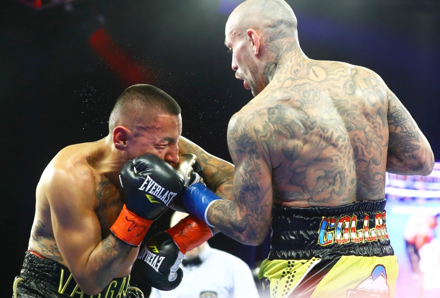 Luis Collazo Edges Samuel Vargas