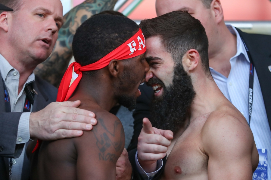Farmer vs. Carroll Official Weigh-In Weights & Photos