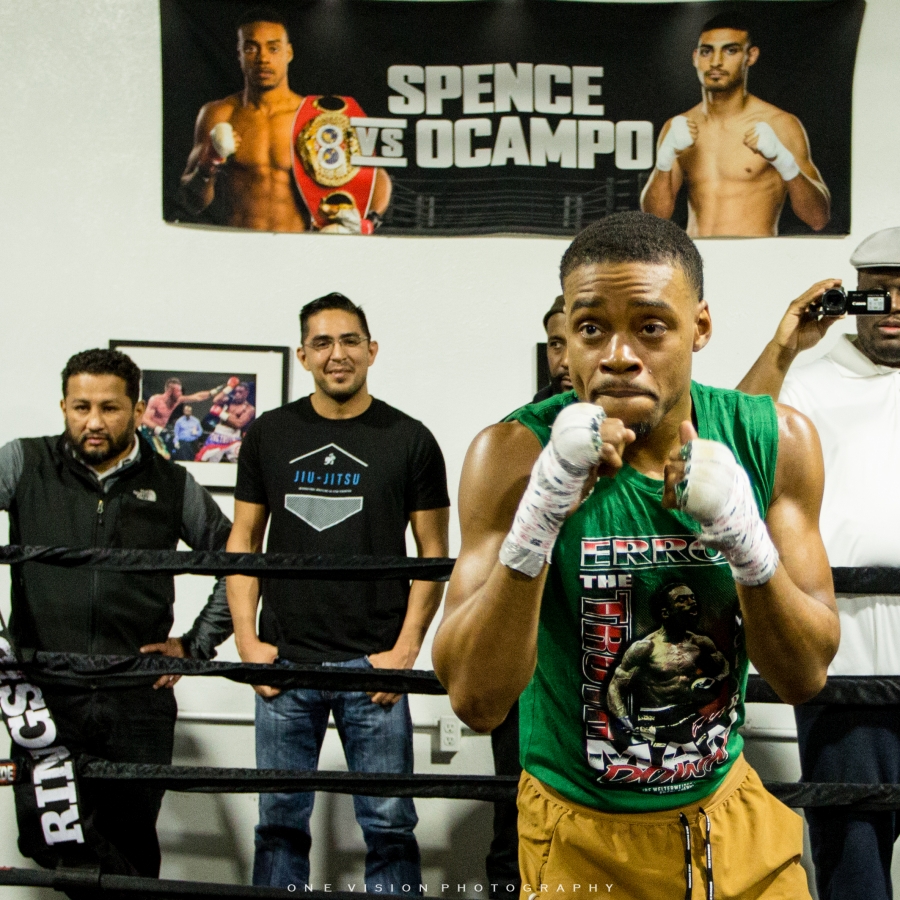 Errol Spence Media Workout Quotes & Photos