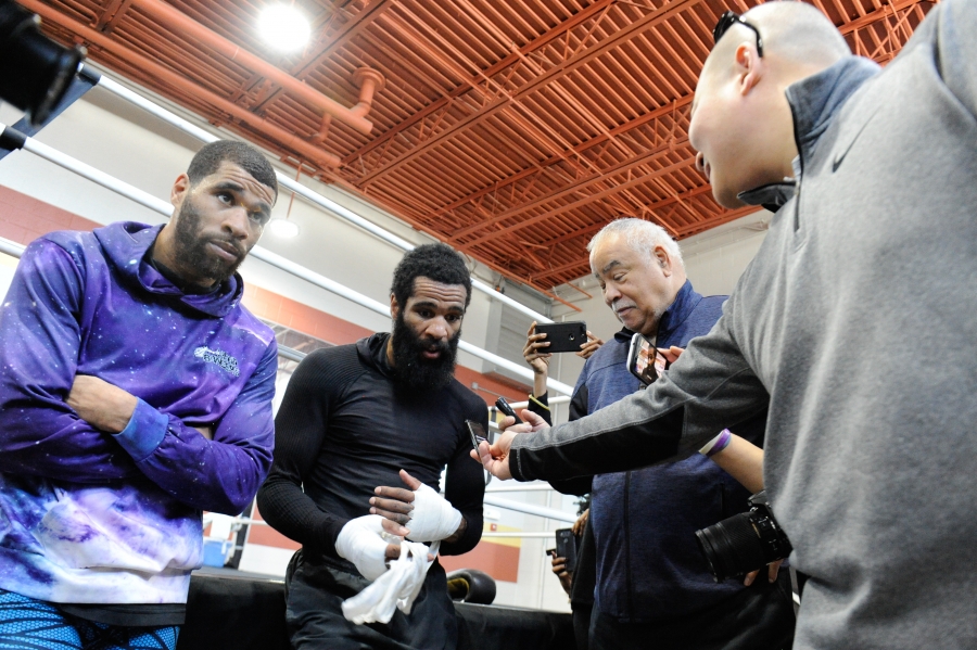 Lamont Peterson & Anthony Peterson Washington, D.C. Media Workout Quotes & Photos