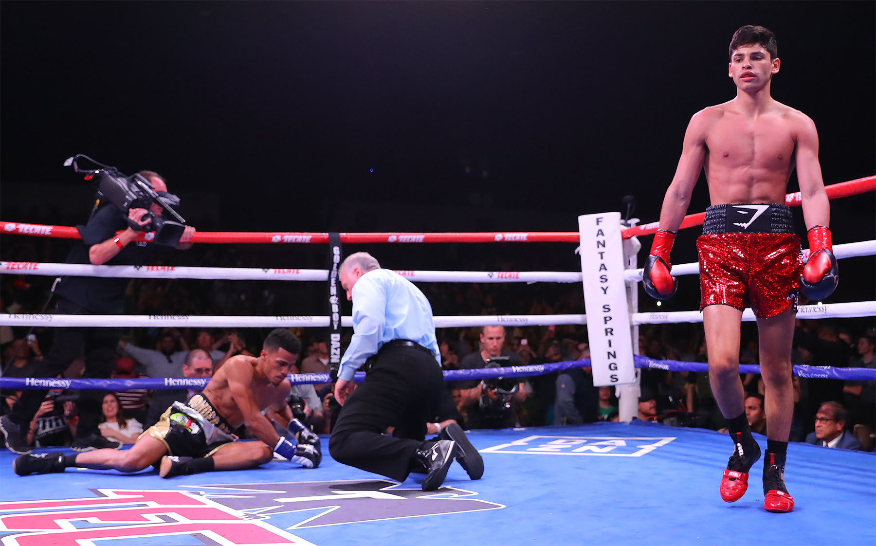 Ryan Garcia Blasts Jose Lopez in 2