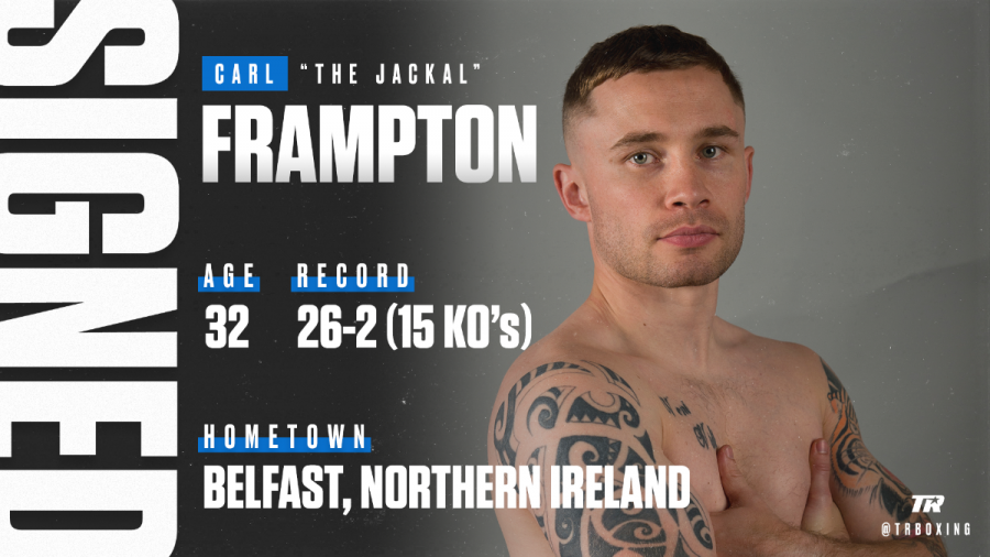 Featherweight Star Carl Frampton Joins Top Rank Stable