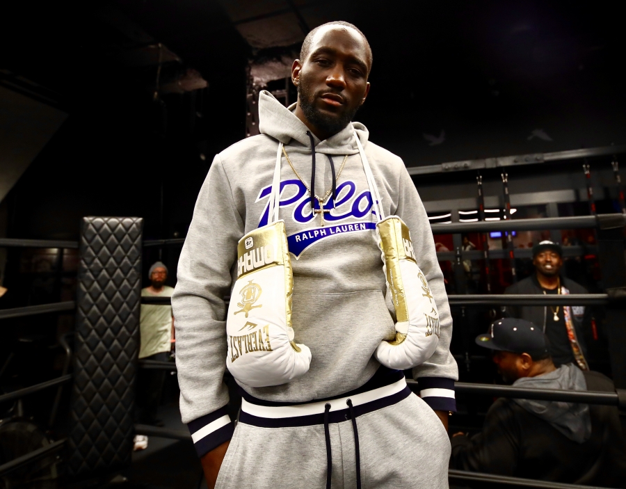 Terence Crawford vs. Amir Khan: Media Workout Notes, Quotes & Photos