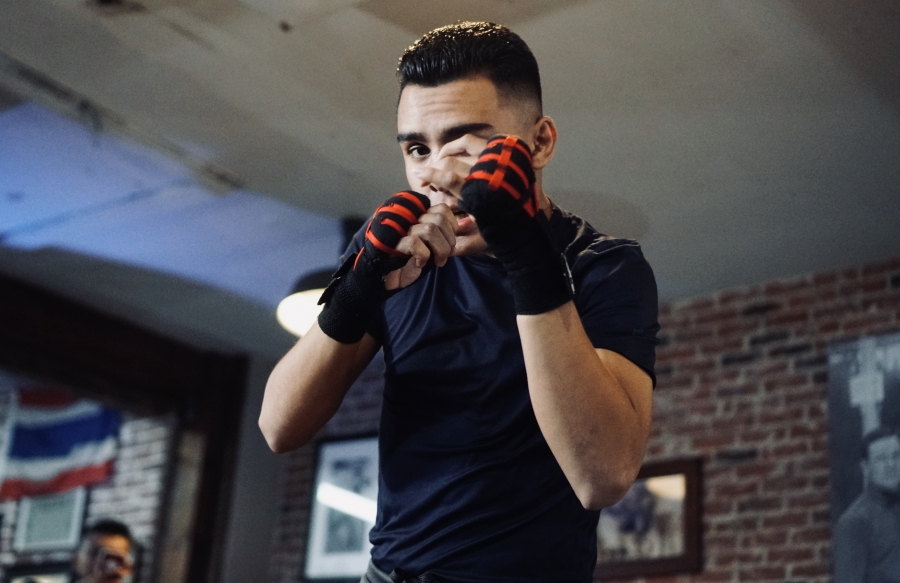 Adrian Granados & Andy Ruiz Jr. Los Angeles Media Workout Quotes & Photos