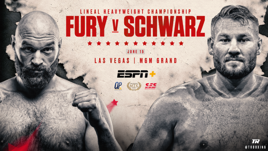 Tyson Fury Takes on Tom Schwarz June 15 on ESPN+