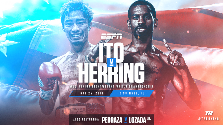 May 25: Masayuki Ito-Jamel Herring Junior Lightweight Title Showdown Headlines Memorial Day Weekend Card on ESPN