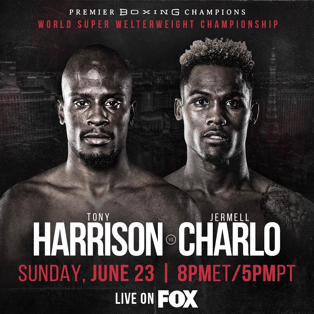 Tony Harrison vs. Jermell Charlo Rematch Set for June 23