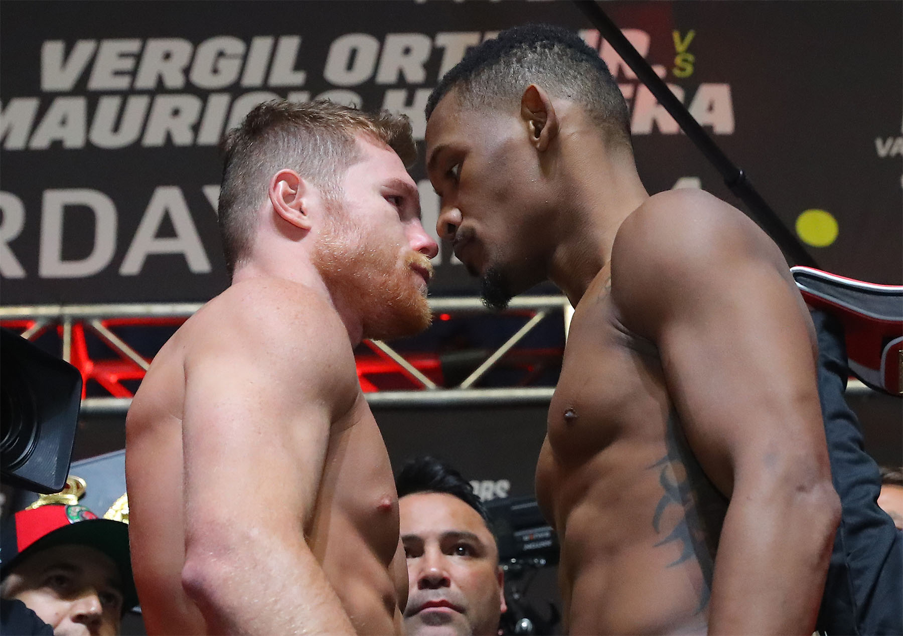 Photos | Canelo Alvarez vs. Daniel Jacobs Weigh-In