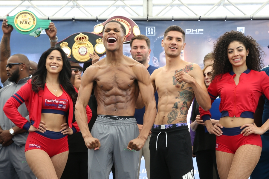 Haney vs. Moran Weigh-In Results, Running Order and Photos