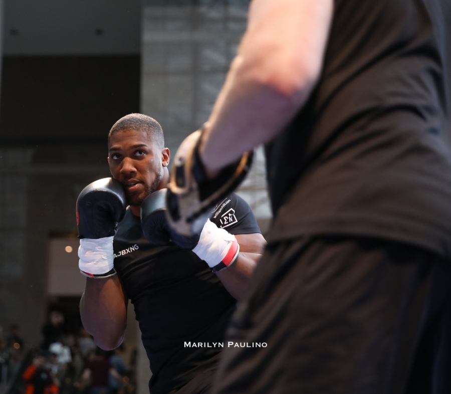 Photos | Anthony Joshua vs. Andy Ruiz Jr. Media Workout