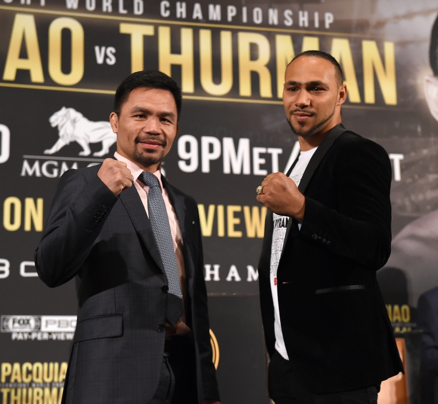 Pacquiao vs. Thurman to Be Broadcast Live in Cinemas
