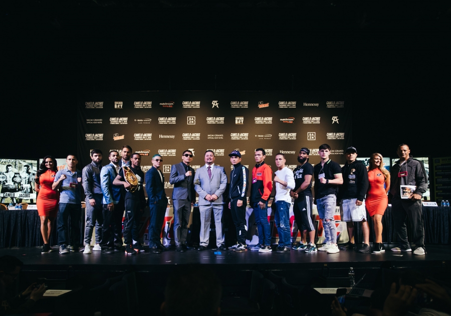 Canelo vs. Jacobs Undercard Press Conference Quotes and Photos