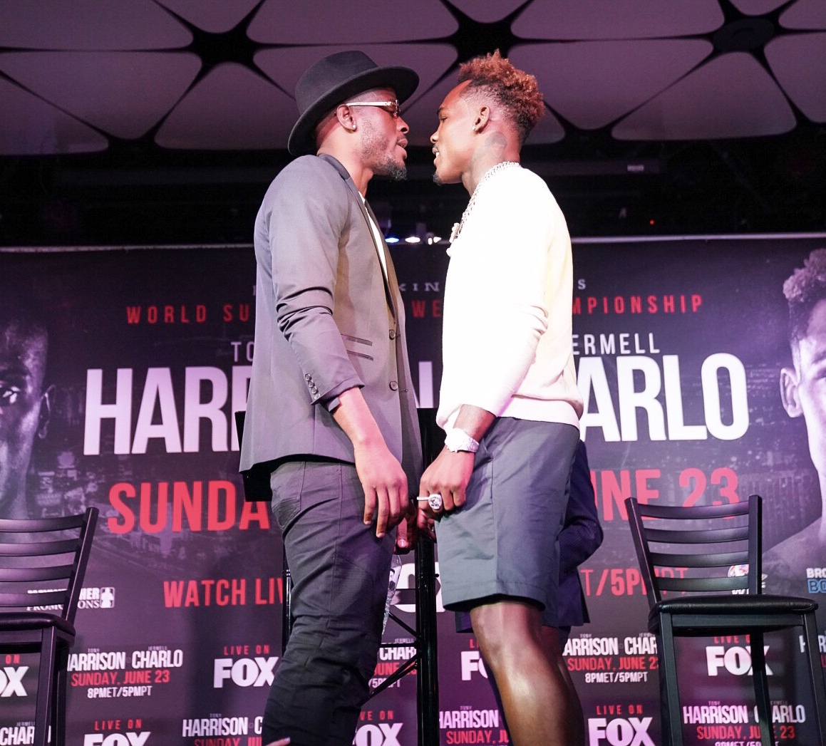 Tony Harrison vs. Jermell Charlo 2 Los Angeles Press Conference Quotes & Photos
