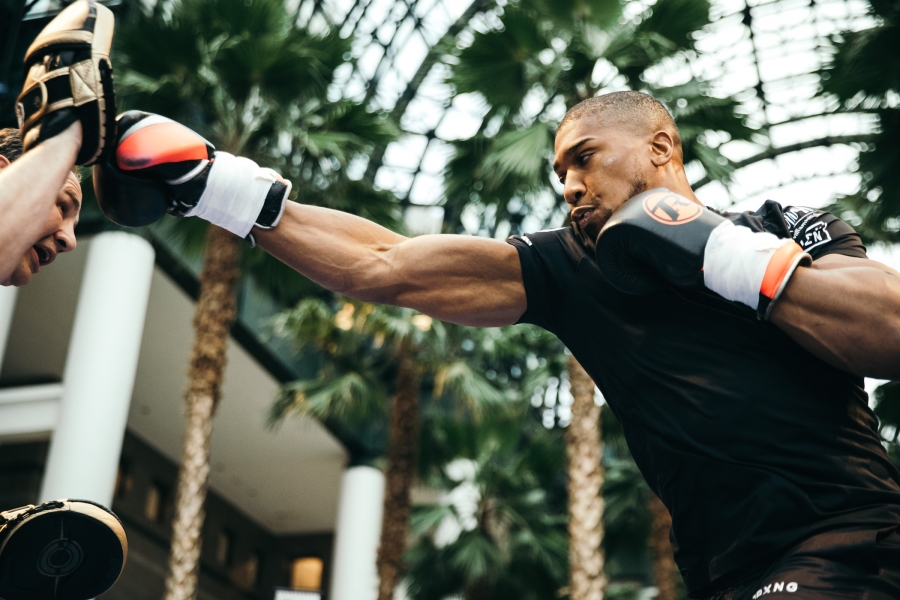Photos & Video | Anthony Joshua vs. Andy Ruiz Jr. Media Workout