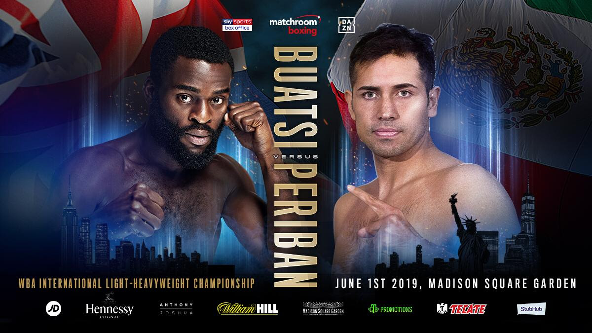 Buatsi Faces Periban at Madison Square Garden