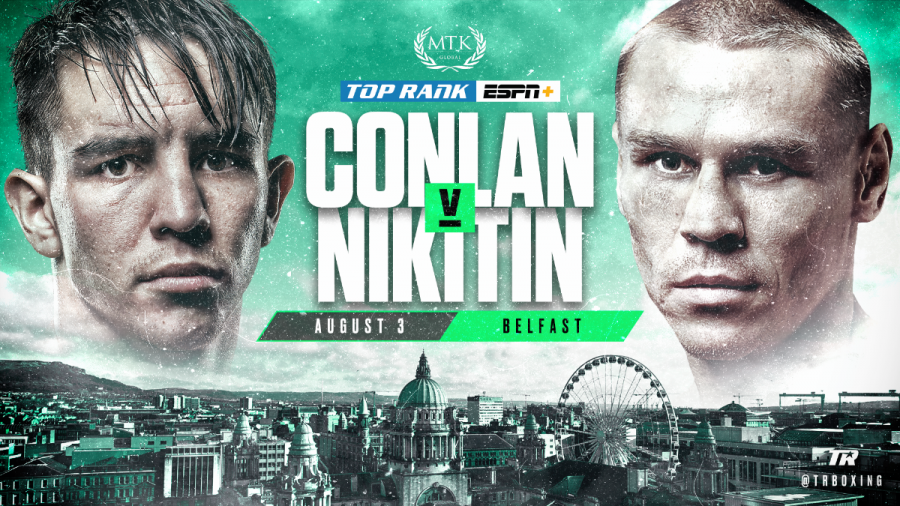 Rio Revenge? Michael Conlan to face Olympic Nemesis Vladimir Nikitin August 3 in Belfast
