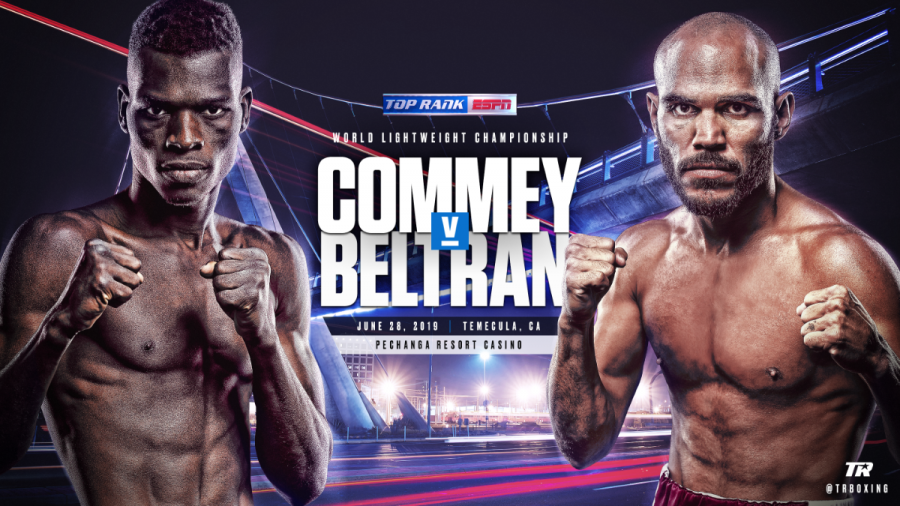 June 28: Richard Commey to Defend Lightweight World Title Against Former Champion Ray Beltran