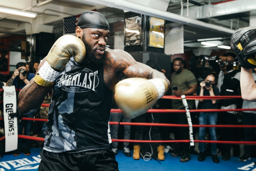 Deontay Wilder Media Workout Quotes & Photos