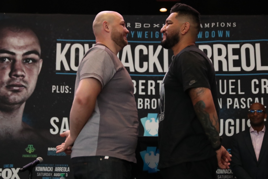 Kownacki vs. Arreola New York Press Conference Photos & Quotes