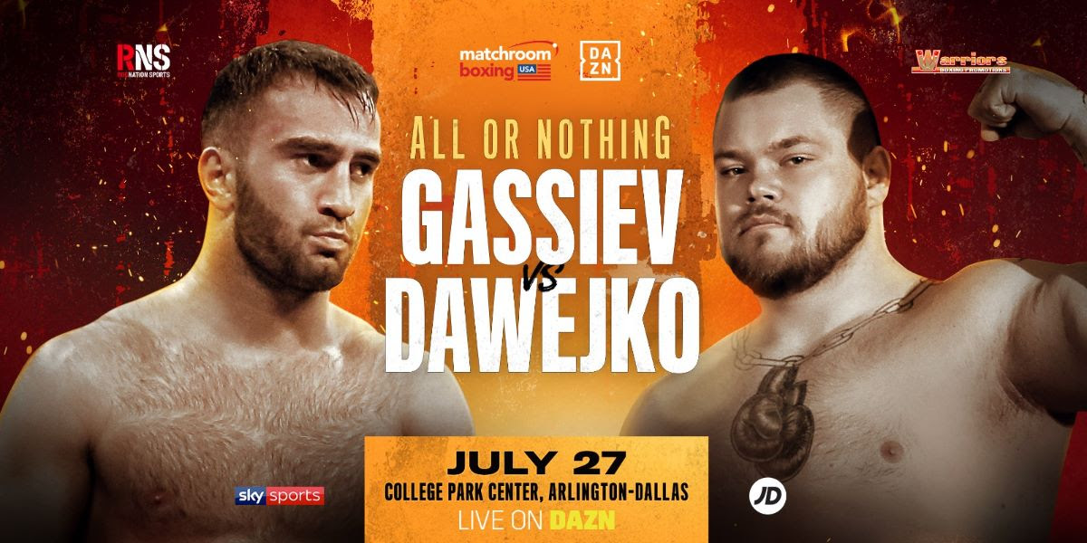 Murat Gassiev Makes Heavyweight Debut Against Joey Dawejko