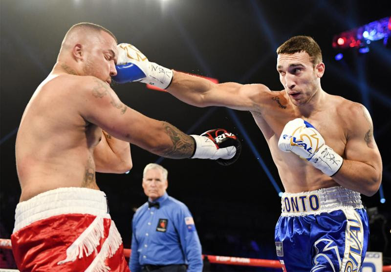 Split-T Management’s Sonny Conto Remains Perfect with 2nd Round Stoppage Over Daniel Infate in Las Vegas