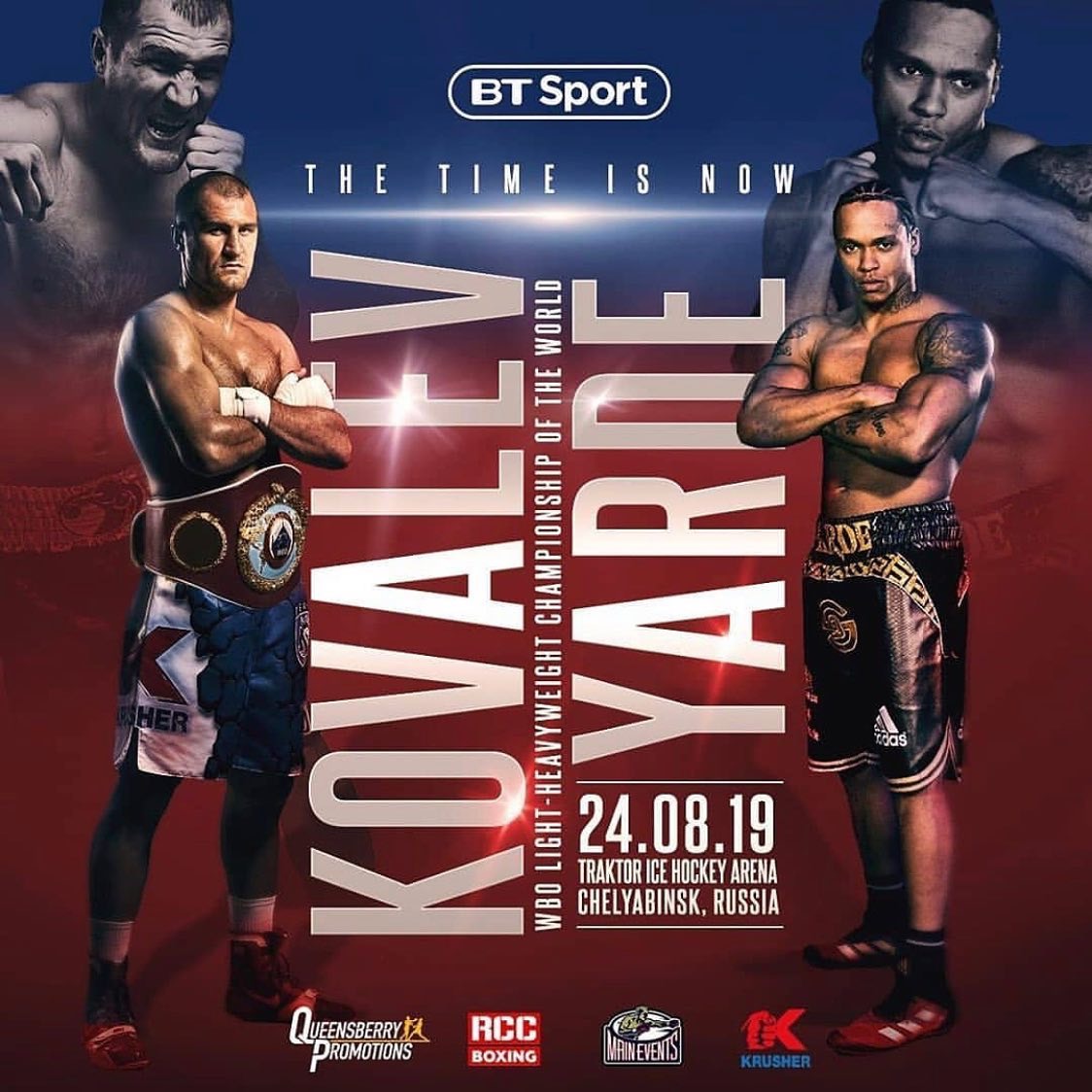 Sergey “Krusher” Kovalev vs. Anthony Yarde Set for August 24 in Russia
