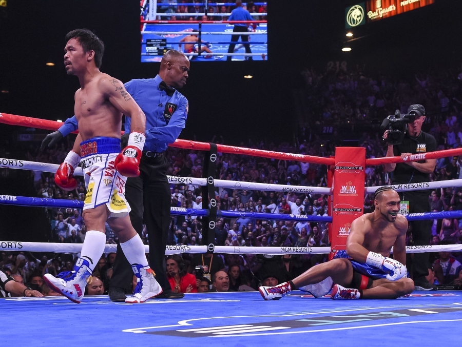 Pacquiao Knocksdown Thurman