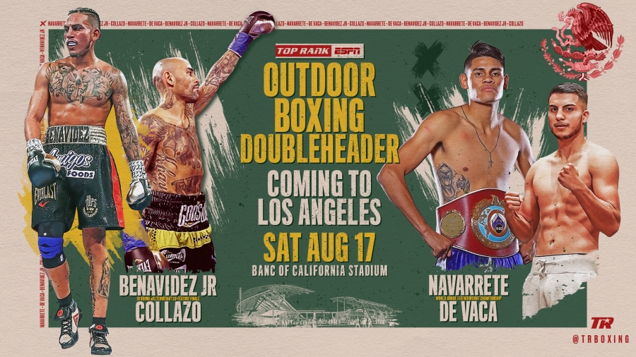 Jose Benavidez Takes on Luis Collazo August 17 in California
