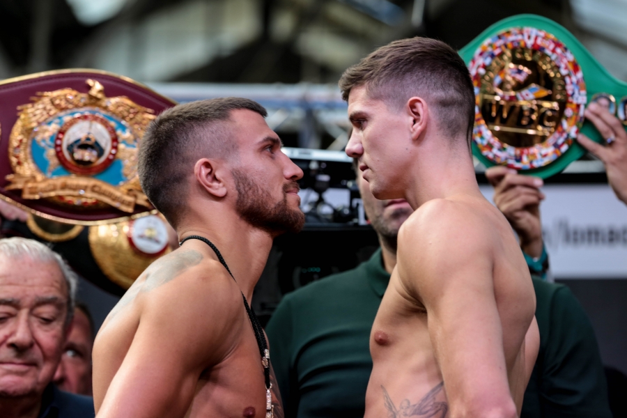 Weigh-In Results: Lomachenko vs. Campbell