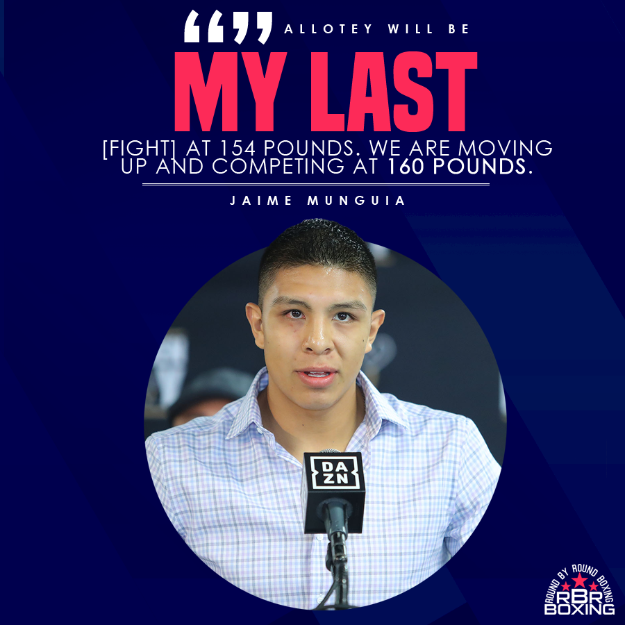 Jaime Munguia Moving Up