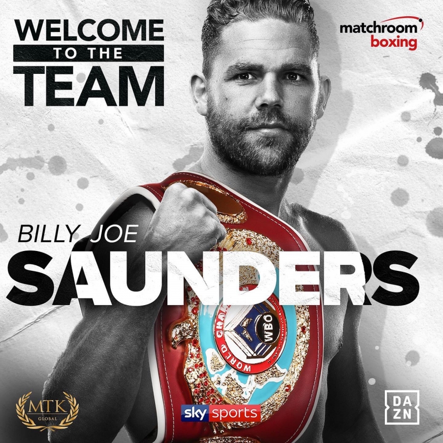 Billy Joe Saunders Joins Eddie Hearn & Matchroom Boxing