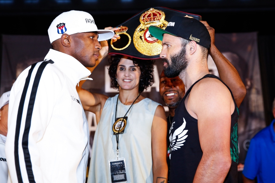 Erislandy Lara vs. Ramon Alvarez Weigh-In Results