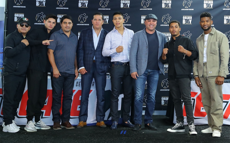 Jaime Munguia vs. Patrick Allotey LA Press Conference Photos & Quotes