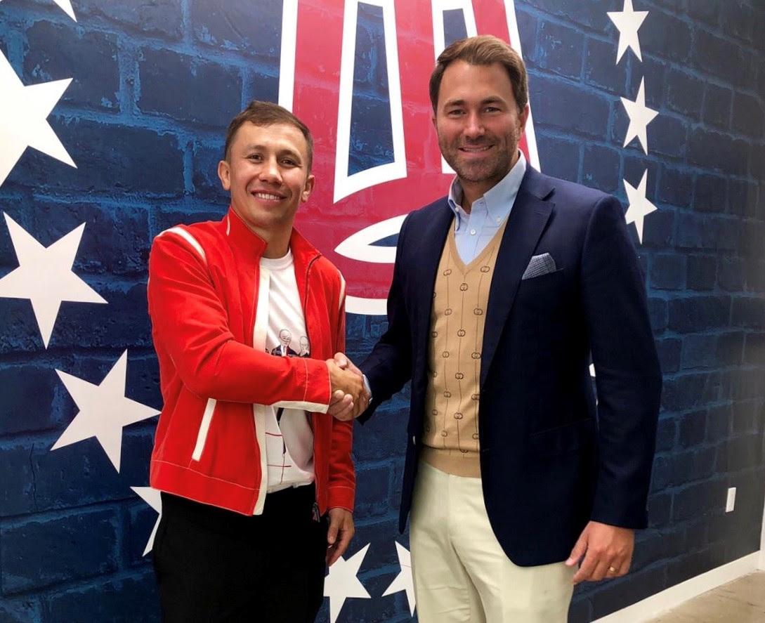 Gennadiy Golovkin and Eddie Hearn Join Forces