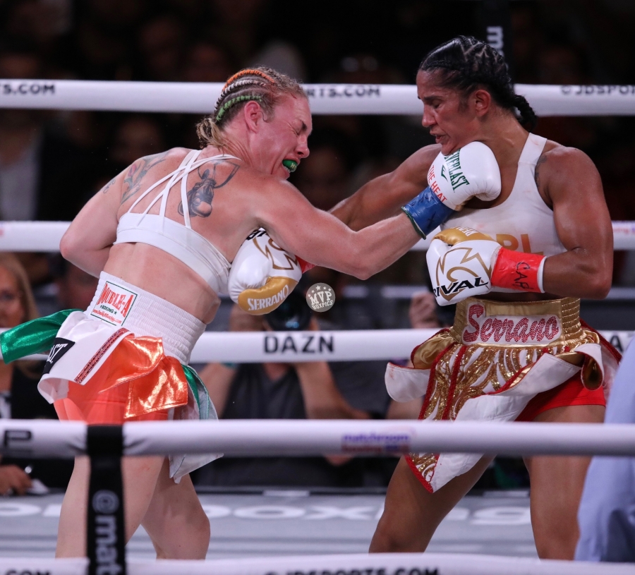 Amanda Serrano Hands Heather Hardy Her First Defeat