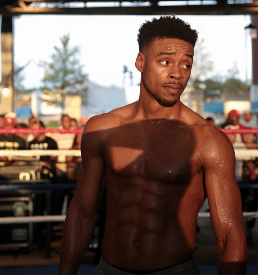 Errol Spence Media Workout Photos & Quotes