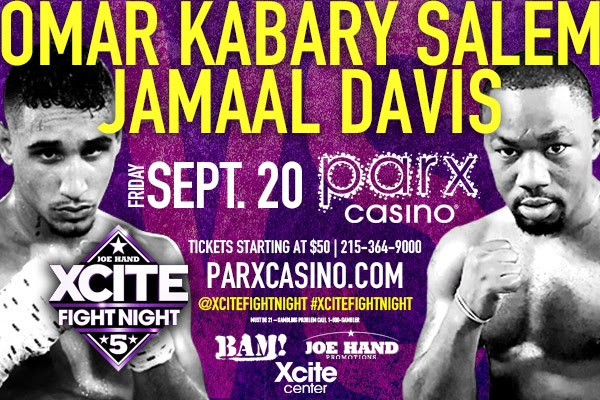 Omar Kabary Salem and Jamaal Davis To Square Off in Exciting Semifinal of Xcite Fight Night 5