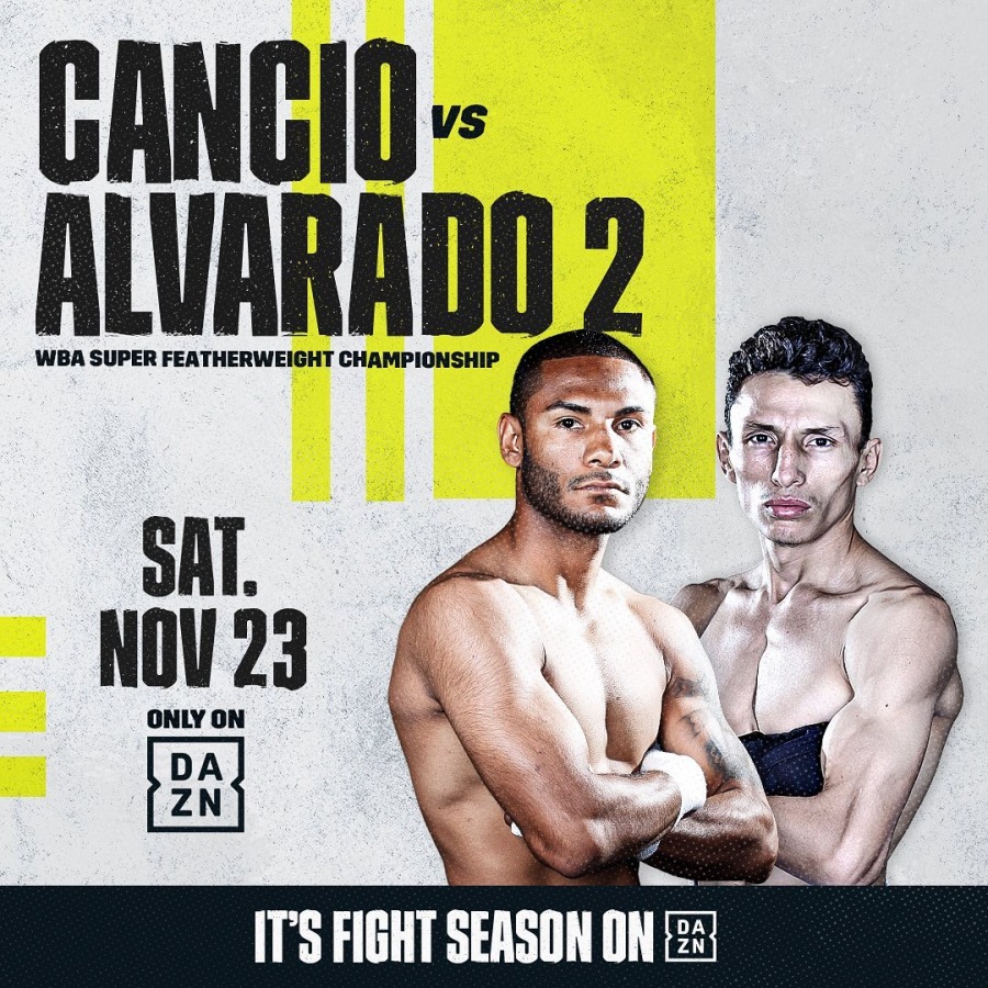 Andrew Cancio vs. Rene Alvarado II Set For November 23 In Indio