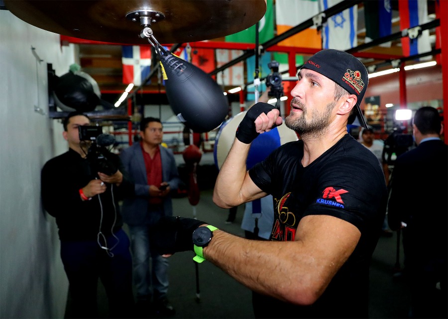 Sergey Kovalev Media Workout Photos & Quotes