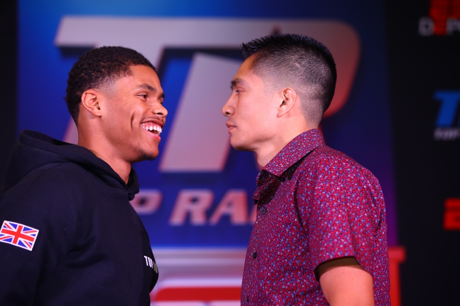 Shakur Stevenson and Joet Gonzalez to Settle Grudge Match Saturday with Featherweight Title on the Line