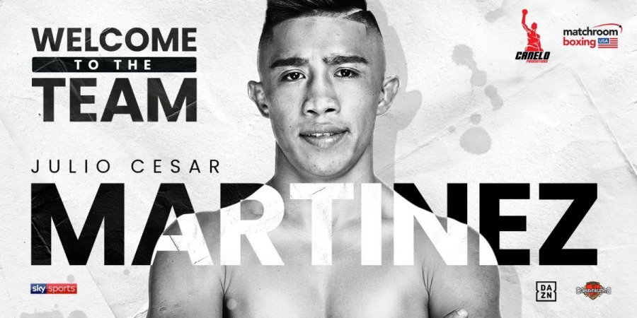 Julio Cesar Martinez Signs Promotional Deal with Matchroom Boxing USA