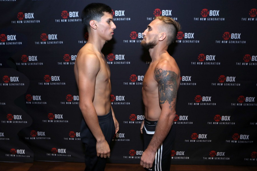 Erik Vega vs. Alberto Palmetta Official Weights, Quotes and Photos
