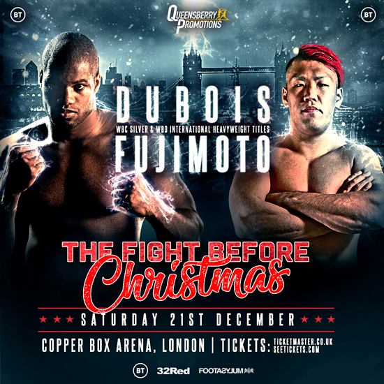 Daniel Dubois Battles Kyotaro Fujimoto December 21
