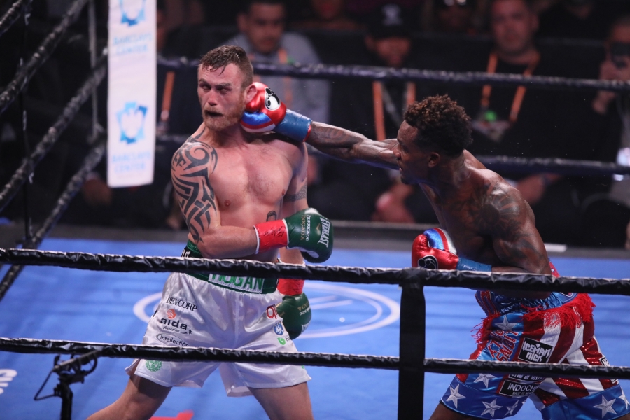 Jermall Charlo Drops And Stops Dennis Hogan